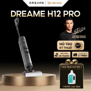Máy Hút Bụi Lau Nhà Cầm Tay Không Dây Dreame H12 Pro | Hút Khô Ướt 14.500Pa Tự Giặt Sấy Sát Cạnh
