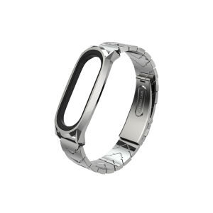 BassPal Stainless Steel  V-shaped Band for Xiaomi Mi band 7  Metal Stainless Steel Mi Band 7 Wristband