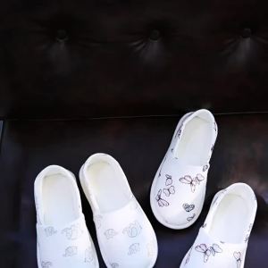 [Free Shipping] Postpartum Shoes Thin Style For All Seasons Closed Heel Soft Sole Non-Slip Cotton Slippers For And Postpartum Women WomenS Indoor Home Slippers For Spring And Autumn