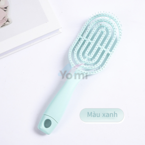 Lược Chải Tóc Massage Tạo Kiểu Thiết Kế Rỗng Thoáng KhíCó Thể Dùng Làm Quà Tặng