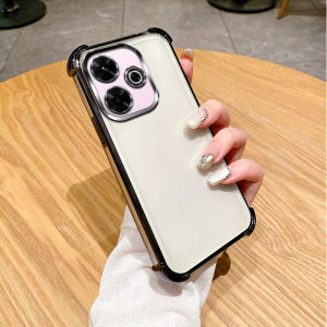 Ốp cho Oppo a5pro A5 Pro 4G 5g 2025 mạ siliconen achterkant mềm trong suốt chống sốc vỏ điện thoại chống rơi thả đầy đủ vỏ lưng bảo vệ