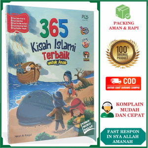 365 Kisah Islami Terbaik Untuk Anak Karya Harun Ar Rasyid PQS Cerita Pengantar Tidur Usia 5 Tahun Ke Atas Penerbit Pustaka Quran Sunnah