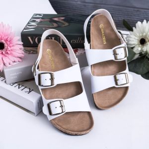 Amazeus BRISKET Sandal Wanita Casual Sendal Slop Kekinian Model Ban Dua