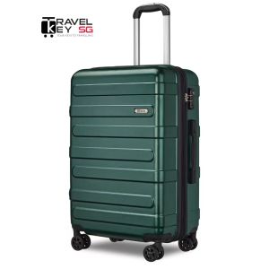 SG Local Seller high quality Luggage lightweight Hardshell Suitcase with TSA Lock &Spinner Silent Wheels
