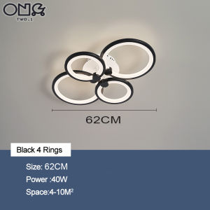 Modern 640LED Crystal Ceiling Light 4 Rings Hanging Chandelier 4000LM Lamp For Living Room Fixtures Home Hallway Bedroom AC110-220V Decoration