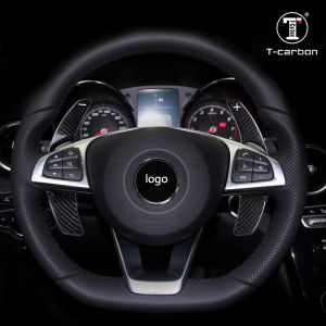 Carbon Fiber Sport Paddle Shifter Extender For Mercedes Benz 2017-2020 CLA/GLA/C/E/GLC