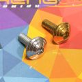 Gold Body Bolts for Honda ADV 150 - Full Thead - M5 x 15mm - Mushroom Type (Sold Per Piece). 