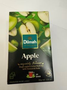 Trà đen Táo (Apple) túi lọc Dilmah hộp (30g*20tuis*1.5g) nhập khẩu Sri Lanka