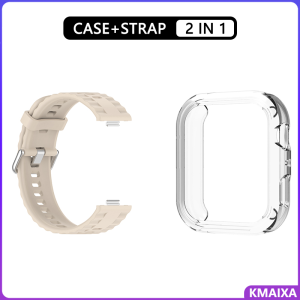 2 IN 1 TPU Case+Silicone strap For Huawei Watch Fit 4 pro Strap Smartwatch Accessories Replacement Sport Correa Bracelet Huawei Watch fit4/3 band
