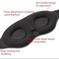 KIPRUN 3D Sleeping eye mask Travel Rest Aid Eye Mask Cover Patch Paded Soft Sleeping Mask Blindfold Eye Relax Massager Beauty Tools. 