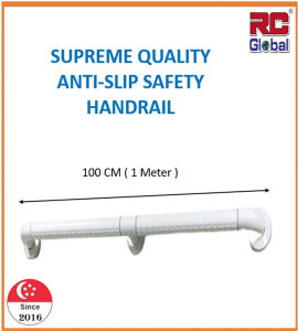 RC-Global Grab Bar / Grab bar for Elderly / Anti-Slip Shower Toilet Safety Handrail Handle / shower bar / Stairway Handrail ( ABS 100 cm & above)