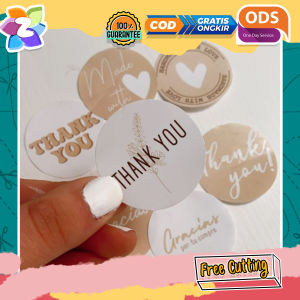 SBC 2-8 Cetak Stiker Custom Label Kemasan Makanan Print Sticker & Cut Langsung Tempel