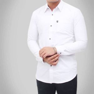 kemeja pria lengan panjang BISA COD Kemeja Polos Pria Lengan Panjang Baju Formal  Mens Shirt