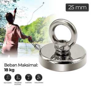 LIXIU Magnet Neodymium Kuat dengan Klip Desain Tahan Karat untuk Berbagai Bahan