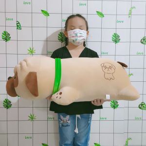 THÚ BÔNG CHÓ PUG MẶT XỆ GẤU BÔNG CHÓ PUG VẢI MINISO MỀM MỊN CAO CẤP AN TOÀN CHO BÉ
