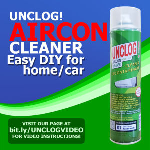 UNCLOG! Aircon Cleaner for Home/Car