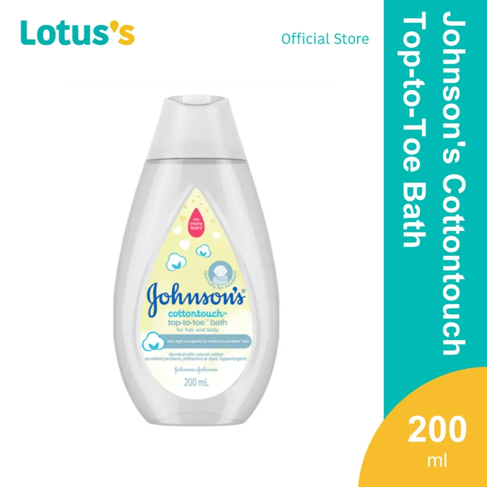 Johnson's Cottontouch Top-to-Toe Bath for Hair and Body 200ml