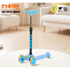 Scooter Otopet Skuter Anak duduk berdiri Exotic ET HB 006 HB013 - Mainan Anak