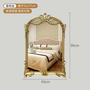 Bathroom Mirrors For Bathroom Toilet Vanity Bathroom Mirror Home Hanging Wall HD Non-Deformation Bathroom Entrance Hanging Bathroom Mirror Toilet