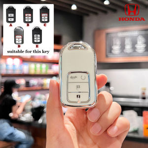 TPU key case for Honda JAZZ / HRV / CRV / BRV / CITY / ACCORD / CIVIC Car key case Honda keychain