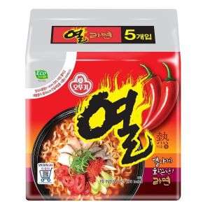 [Original] 열라면 Ottogi Yeul Ramen (บะหมี่กึ่งสำเร็จรูปรสเผ็ด) 120g*5