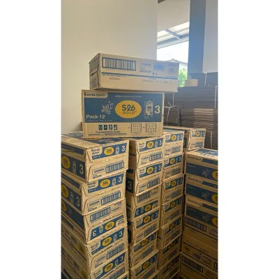 S-26 Gold Progress UHT (Formula 3) Case นมกล่อง เอส-26 โกลด์ โปรเกรส ยูเอชที (สูตร3) ยกลัง แพ็ค 4 x 9 (รวม 36 กล่อง)