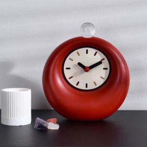 Sacesr Silent Table Clock Creative Modern Minimalist Small Clock Aesthetic Elegant Watch Home Tabletop Ornaments Decorative Clocks Y5R7K