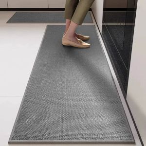 [Hàng xịn]Thảm Lau Chân Nhà Bếp Nhà Tắm Phòng Ngủ Dệt Sợi Đế Cao Su Chống Trượt Cao Cấp D1986