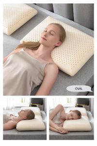 🐳HÀNG MỚI VỀ⭐ Gối cao su Oval Thái Lan có size nhỏ to siêu mềm êm đàn hồi nhập khẩu Thái Lan - nemtottphcm ship hỏa tốc