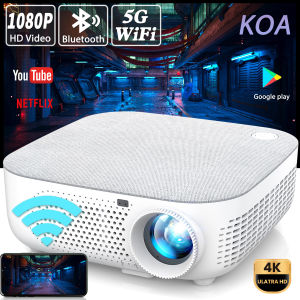 G1 Projector WiFi 5G Mirroring 7500 Lumens LED Bluetooth HDMI USB 1080p Portable Projector 4k Home Theater Built-in Audio LCD Video Projector
