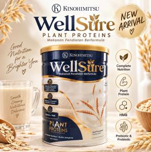 Kinohimitsu Wellsure Plant-Based Complete Nutrition 850G
