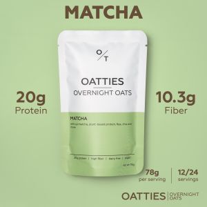 OATTIES Overnight Oats - Matcha