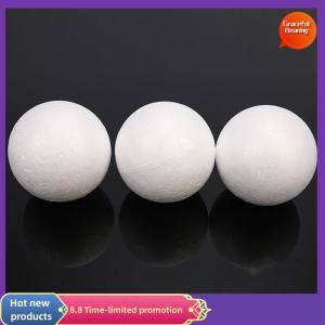 Graceful 10pcs DIY PARTY Ball ทรงกลมตกแต่ง70mm Polystyrene Foam