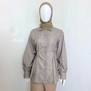 Ellen Shirt- Kemeja wanita Katun kekinian