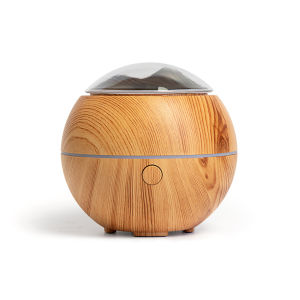 Ultrasonic Essential Oil Diffuser USB Portable Diffuser & Humidifier Mountain View Quality & Durable Aroma Essential Oil with Warm Light Perfect Gift for Birthday New Years Christmas by Tapirz 升级版香薰机