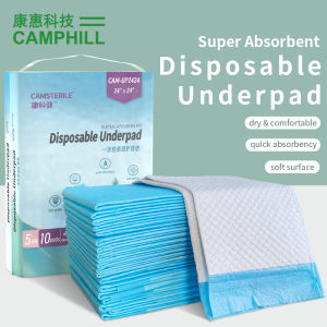 CAMSTERILE Disposable Underpad 5 Layers Adult Incontinence High Quality Medical Care Authentic 一次性护理垫 (606060907575)