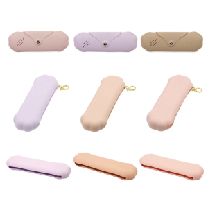 Travel Makeup Brush Holder Portable Silicone Makeup Brush CaseSoft Makeup Brush OrganizerMakeup Brush Box for Gifts