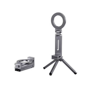 Magnetic Neck Mount Phone Holder Anti-Shake 360 ° Rotating Foldable Portable POV Phone Holder