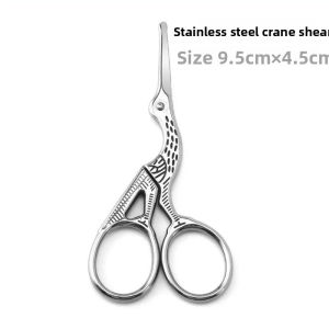 Round Tip Nose Hair Scissor Stainless Steel Safety Trimming Shears for Men Women Nose Ear Eyebrow Beard Trimmer Portable Grooming Tool
