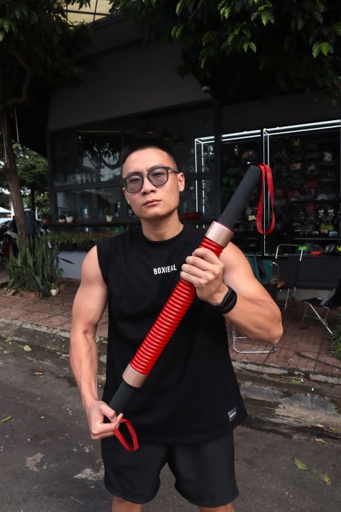 [THẾ DÂN] Lò Xo Đỏ HAOYING RED thép Đức Tập Cơ Tay (HUYẾ.T LONG ĐA.O ...