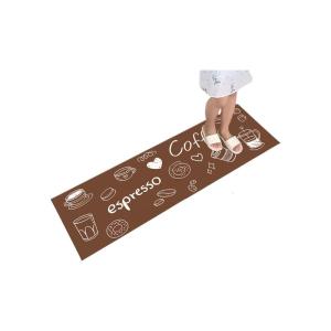 Thảm nhà bếp chống dầu sợi polyester mat chống trơn trượt cho đứng thoải mái và dễ dàng vệ sinh