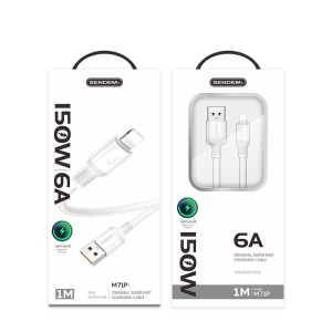 6A Fast Charging 150W Data Cable 1m/2m Fully Compatible Type C Android Micro Mobile Phone Thickened Transmission Cable
