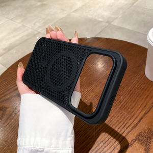 Wireless Charging Magnetic Heat Dissipation Case for Redmi K100 Pro Max POCO F9 Ultra F9 Pro Breathable Matte Phone Cover Funda