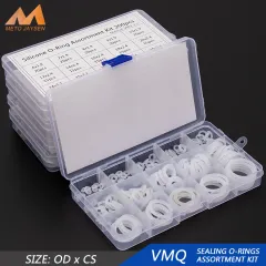 White Silicone Ring Thickness 4 O Ring Seal Silicon Sealing O-rings VMQ  Washer Oring Set Assortment Kit Oring 10pcs - AliExpress