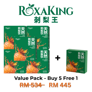 RoxaKing SOD Drink – Buy 5 Free 1 (6 Boxes Total)