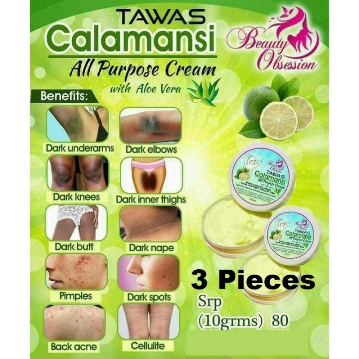 Best Seller Tawas Calamansi All Purpose Underarm Whitening Cream