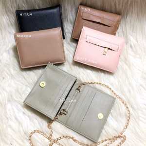 CESLA Dompet Wanita Sling Bag | Dompet Wanita Selempang | Dompet wanita Tali Rantai | Dompet Kartu Sling Bag