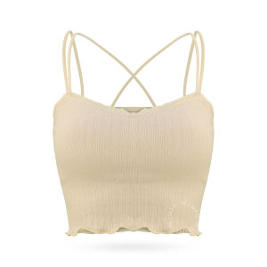 Wimiu Tank Top Tanktop Tengtop Spaghetti Crop Top Croptop Bralette Bh Sport Bra Sport Wanita Busa 100110