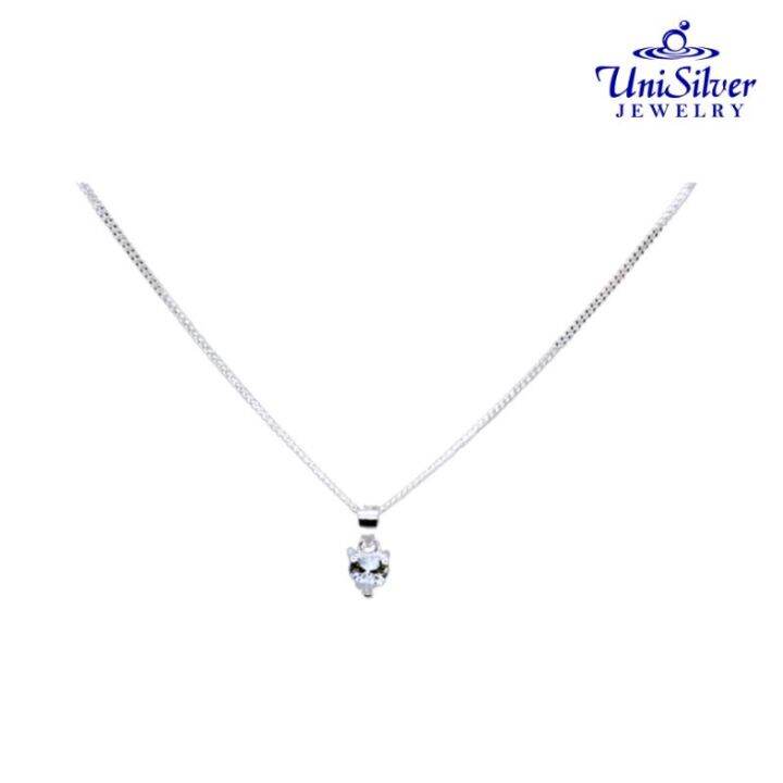 Unisilver necklace 2025 for girlfriend