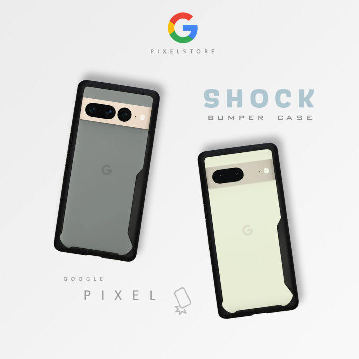 Google Pixel SHOCK Absorbing Bumper Case Pixel 7 7Pro 6a 6 6Pro 5 4a